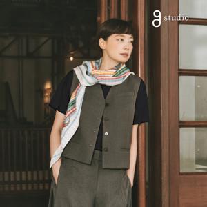 25SS 울실크혼방베스트