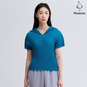 [최초가 149000원] 세일러 카라 지그재그 플리츠 티셔츠_PPTSM025011