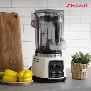 SHINIL 대형 블렌더 초고속 업소용 카페 믹서기 화이트 SMX-WH4408NW