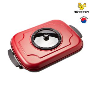 대원가전 국산 전기팬 DW-43000 특대형 사각 잔치팬 전기후라이팬 명절