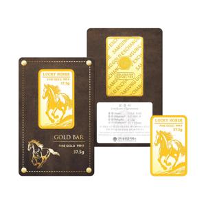 24K 포나인 붉은 말 골드바 37.5g