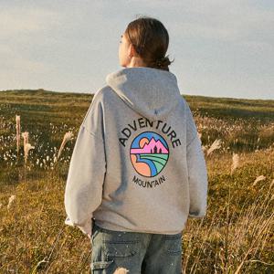 서클 마운틴 후드 티셔츠 FHT2030-Z / 4color