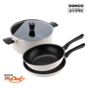 에델스타인IH 인덕션 팬냄비3종세트[팬28+궁중28+양수20]