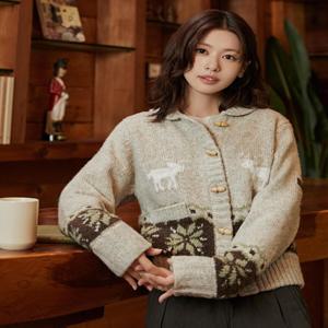 W 토그니 노르딕 가디건 BEFKCDP02