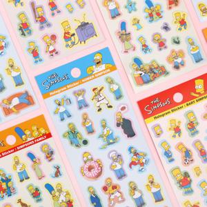 심슨 홀로그램 스티커 (3 option)