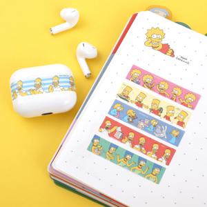 심슨 마스킹 씰 스티커 테이프 캐릭터 다꾸용 (4 option)