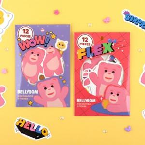 벨리곰 데코스티커 (2 option)