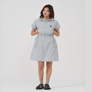 W 카고 아노락 원피스 BE51OP03W