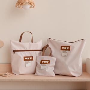 럭키비비 어린이집 방수 파우치 약 식판 여벌옷 준비물