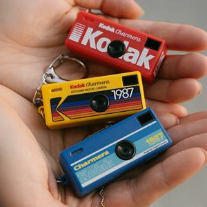 [선물 추천]  차메라 키체인 디지털 카메라 + SD카드 세트 (종류 랜덤)