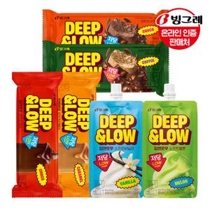 딥앤로우 저당 아이스크림 6종 10+10+10개 골라담기 /소프트/크런치바/쫀득바