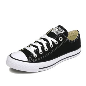 척테일러 OX 클래식 로우탑 남자 여자 스니커즈 운동화 신발 블랙 M9166C