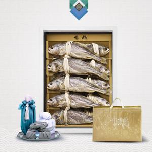 [굴비家]영광법성포 보리굴비세트(부세) 프리미엄 1호 (10미 / 34~37CM 3.5kg 내외)