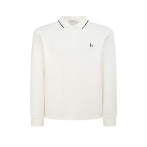 남성 [[25SS]] WHTS5A205OW [스테디셀러] 화이트 패턴 면혼방 긴팔카라티셔츠