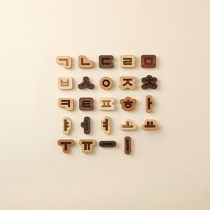 자석블럭-한글 원목 장난감