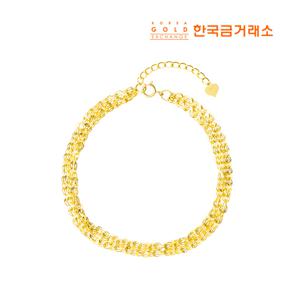 24K 더블 체인 팔찌