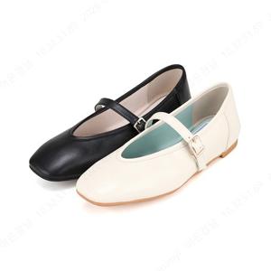 [최초가 198,000] 세븐플로어 소가죽 메리제인 여성플랫 1cm_SFI132