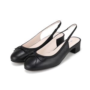 [최초가 198,000] 세븐플로어 소가죽 리본 여성슬링백 3cm_SFI135BK