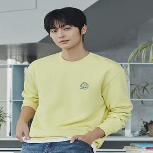 남성 코숏 더블니트 그래픽 맨투맨 PHF1TR1010