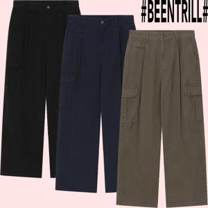 [빈트릴]에센셜 트윌 코튼 카고 팬츠 BA243PT001