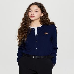 헤지스 여성 [[25FW]] HSSW5DC75N3 [시즌오프][ONLINE EXCLUSIVE][HAZZYS HARRY] 해리 자수 라운드 가디건