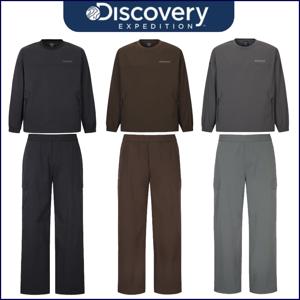 디스커버리 25FW가격인하 남성 와샤 우븐 트레이닝셋트 DMTR2E054,DMTP2C054