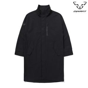 LJS [다이나핏] 남녀공용 BON 본 오버핏 하이넥 중기장 자켓 블랙 YUP23147Z1