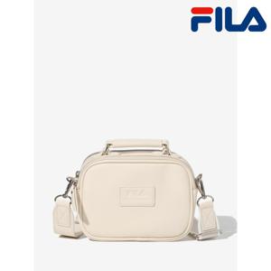 휠라 시그니처 PU 스퀘어백 FS3BCF5332F_CRM