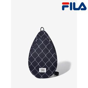 휠라 WHITE LINE 라켓 슬링백 FS3BCF5205X_INA