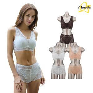 라이크라 텐션업 그레이스 핏 브라팬티 6종세트(화이트+베이지+세피아)