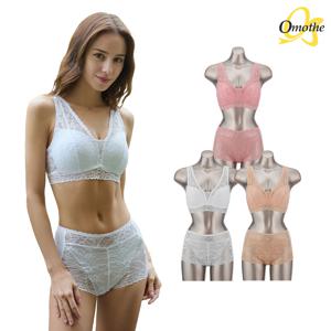 라이크라 텐션업 그레이스 핏 브라팬티 6종세트(화이트+핑크+베이지)