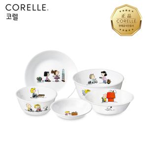 스누피더홈 1인 5P 원형 면기홈세트