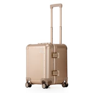 [2/23부터 순차배송][무케] _트렁켄슈타인 20인치 로즈골드 프리미엄 수화물용 풀알루미늄 저소음 TSA