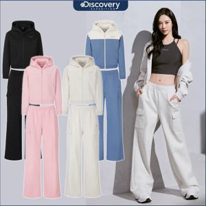디스커버리 26SS 봄신상 에스파X닝닝 여성 트레이닝세트 DWTR42061,DWTP42061
