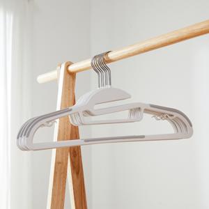 튼튼한 목늘어남방지 넌슬립 옷걸이 8P세트 화이트