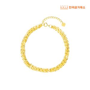 24K남녀공용 팔찌 18.75g+24K골드바0.5g