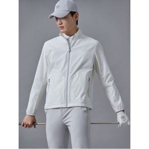 (BJ5339B051)남성 경량 바람막이 - 화이트