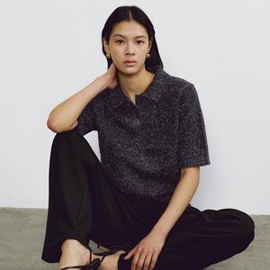 바니스 뉴욕 코스모 메탈 카라 풀오버