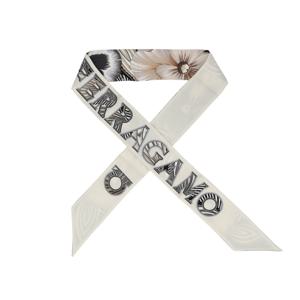 32 1247 0789963 (321247 789963) 브레짜 프린트 스키니 트윌 실크 스카프