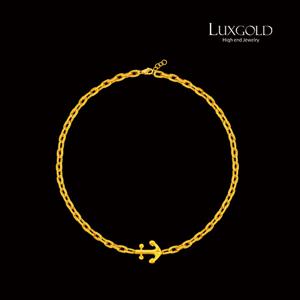 [LUXGOLD]24K 럭키닻 체인 목걸이