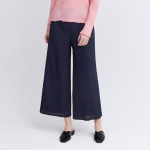 [최초가 78000원] 그레인 플리츠 와이드 팬츠_EPPTS326008