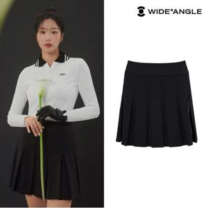 공식 신상 여성 CO 봄 베이직 플리츠 큐롯 골프 치마 L 권은비 착용 WWP25Q51Z1