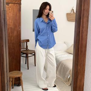 링클 프리 베이직 셔츠_19COLORS