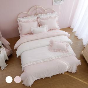 로즈 바이오워싱 60수 고밀도 면 모달 간절기 차렵이불 S,Q