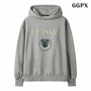 정상가 89,000원 기모 레터링 오버핏 후드 긴팔 티셔츠 (GPDLW008D)