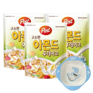 고소한 아몬드 후레이크620g x3개+시리얼볼
