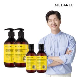 탈모완화 샴푸 480ml  2개+샴푸 100ml 2개 (두피청정샴푸/피지케어)