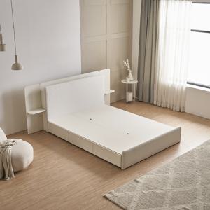 에몬스 세런 패브릭 LED 호텔형 침대 Q(매트별도)