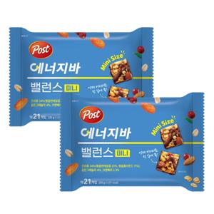 포스트 에너지바 밸런스 미니 231g x2개