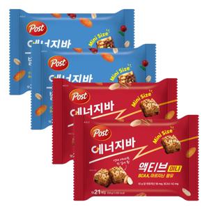 포스트 에너지바 미니 밸런스 231gX2+액티브 210gX2